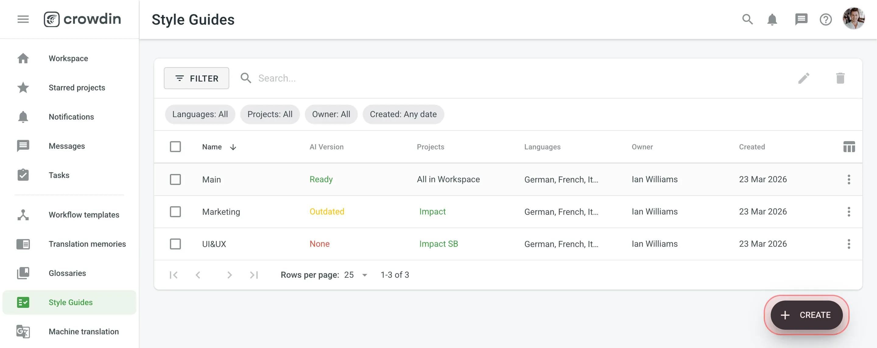 Create Style Guide